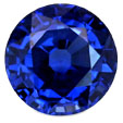 Nano blue sapphire drk round