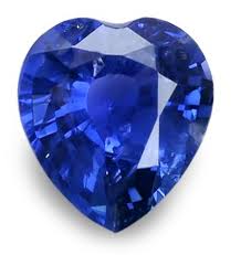 Nano Blue SApphire  Dark  Heart