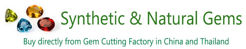 synthetic and natural gems logo